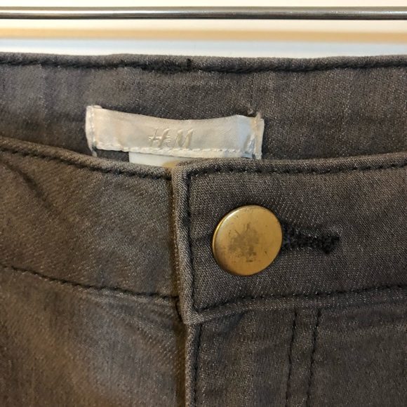 H&M Grey Stretch Skinny Jeans - Picture 4 of 5